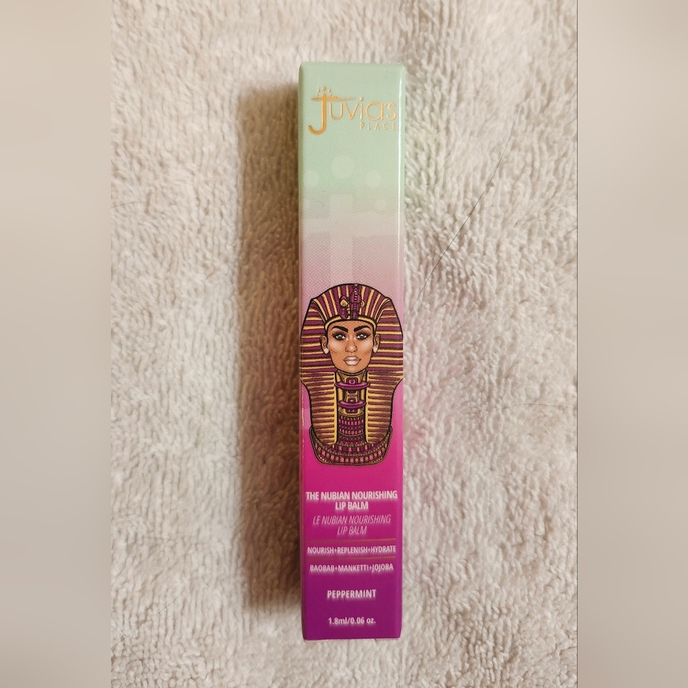 NIB Juvia's Place "Nubian Nourishing Lip Balm" in Peppermint
